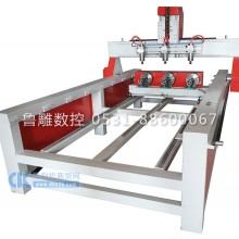 圆柱平面一体雕刻机LD-3D--300-1500-3型