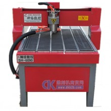 神绘SH-6090广告雕刻机胸牌标识牌小工艺品专用雕刻机(红灰色)